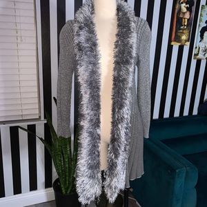 Vintage 90s Chenille Cardigan